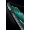 Apple iPhone 11 Pro Max Kılıf Ön ve Arkası Camlı 360 Tam Koruma Silikon Kapak - Siyah