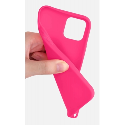 Apple iPhone 12 Mini (5.4) Kılıf İnce Soft Mat Renkli Esnek Silikon Kapak - Mürdüm