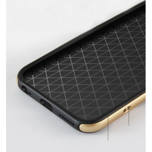 Apple iPhone 6s Kılıf Tam Koruma İnce Standlı Esnek Verüs Silikon - Kırmızı