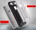 Apple iPhone 7 Kılıf Zırhlı Tank Crash Silikon Kapak - Gümüş