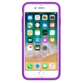 Apple iPhone 7 Kılıf İnce Soft Mat Renkli Esnek Silikon Kapak - Mor