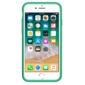 Apple iPhone 7 Kılıf İnce Soft Mat Renkli Esnek Silikon Kapak - Yeşil