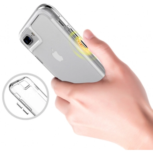 Apple iPhone 7 Plus Kılıf Clear Guard Serisi Gard Kapak - Şeffaf