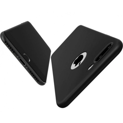 Apple iPhone 7 Plus Kılıf İnce Soft Mat Renkli Esnek Silikon Kapak - Gold