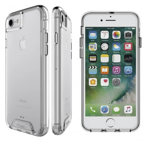 Apple iPhone 8 Kılıf Clear Guard Serisi Gard Kapak - Şeffaf