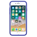 Apple iPhone 8 Kılıf İnce Soft Mat Renkli Esnek Silikon Kapak - Lacivert