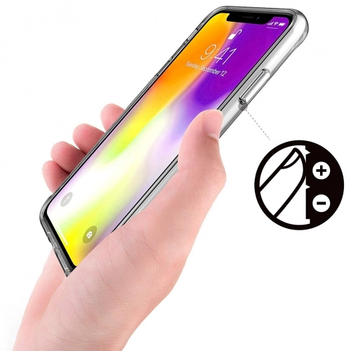 Apple iPhone Xr Kılıf Clear Guard Serisi Gard Kapak - Şeffaf