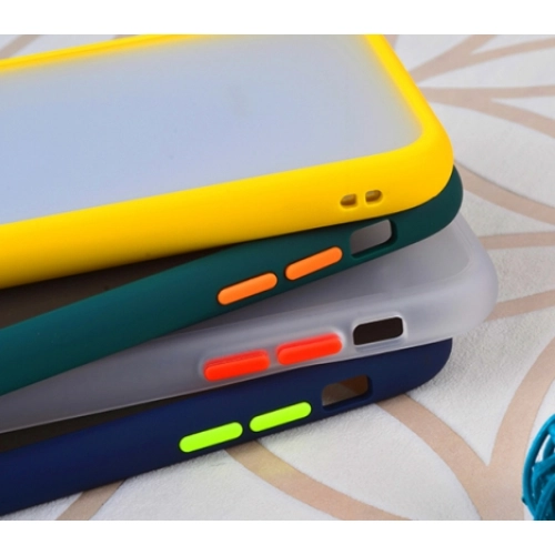 Apple iPhone Xr Kılıf Exlusive Arkası Mat Tam Koruma Darbe Emici - Siyah