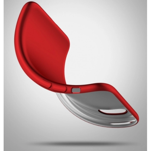 Apple iPhone Xr Kılıf İnce Soft Mat Renkli Esnek Silikon Kapak - Gold