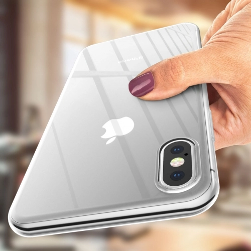 Apple iPhone Xr Kılıf Ultra İnce Kaliteli Esnek Silikon 0.2mm - Şeffaf