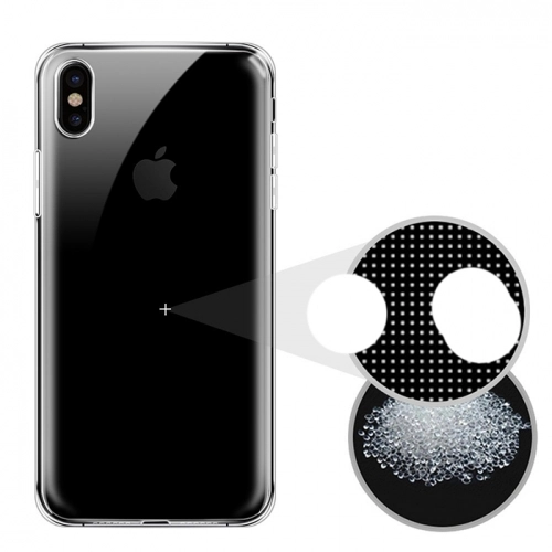 Apple iPhone Xs Kılıf Ultra İnce Kaliteli Esnek Silikon 0.2mm - Şeffaf