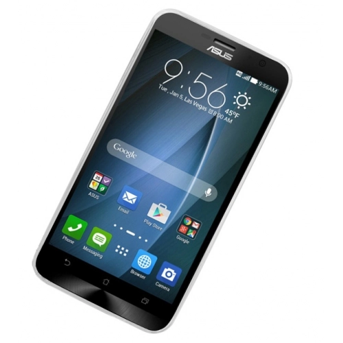 Asus ZenFone 2 Laser 5,5 inç Kılıf Ultra İnce Kaliteli Esnek Silikon 0.2mm - Şeffaf