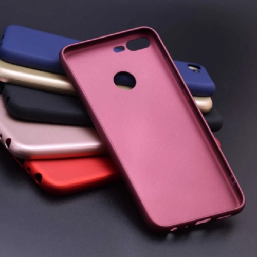 Asus Zenfone Max Plus (M1) ZB570TL Kılıf İnce Soft Mat Renkli Esnek Silikon Kapak - Lacivert