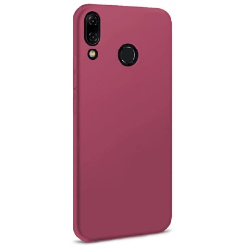 Asus Zenfone Max Pro ZB602KL Kılıf İnce Soft Mat Renkli Esnek Silikon Kapak - Mürdüm