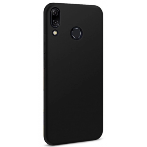 Asus Zenfone Max Pro ZB602KL Kılıf İnce Soft Mat Renkli Esnek Silikon Kapak - Siyah
