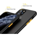 Benks Apple iPhone 11 Pro Kılıf Arkası Mat Magic Smooth Drop Resistance Kapak - Siyah