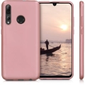 Honor 9x Kılıf İnce Soft Mat Renkli Esnek Silikon Kapak - Rose Gold