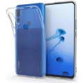 Honor 9x Kılıf Kamera Korumalı Esnek Silikon Kapak - Şeffaf