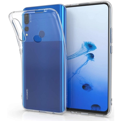 Honor 9x Kılıf Kamera Korumalı Esnek Silikon Kapak - Şeffaf
