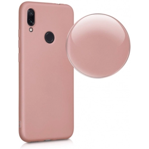 Huawei Honor 10 Lite Kılıf İnce Soft Mat Renkli Esnek Silikon Kapak - Mavi