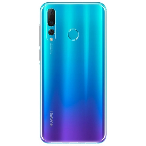 Huawei Honor 10 Lite Kılıf Kamera Korumalı Esnek Silikon Kapak - Şeffaf