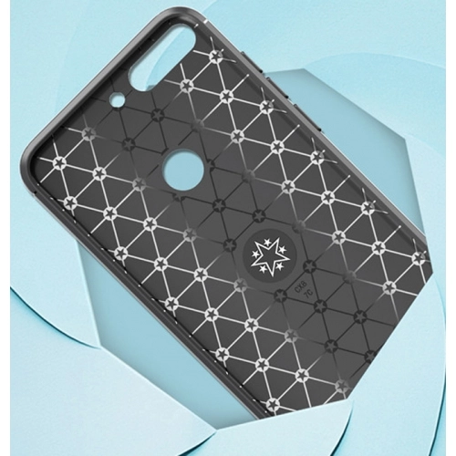 Huawei Honor 7C Kılıf Renkli Silikon Yüzüklü Standlı Auto Focus Ravel Kapak - Kırmızı - Siyah