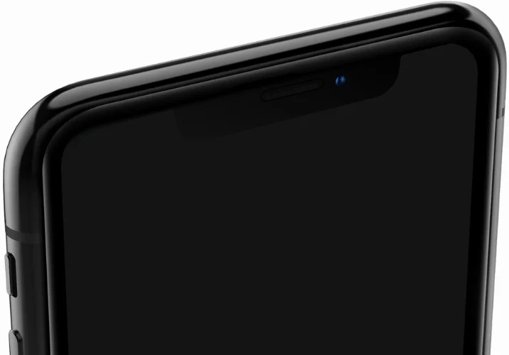 Huawei Honor 8c 5D Tam Kapatan Kenarları Kırılmaya Dayanıklı Cam Ekran Koruyucu - Siyah
