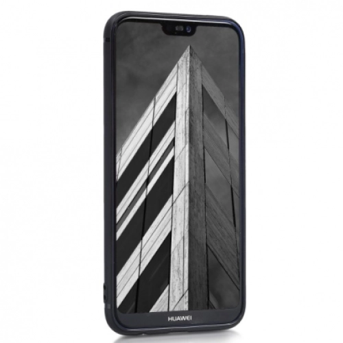 Huawei Honor 8c Kılıf İnce Soft Mat Renkli Esnek Silikon Kapak - Siyah