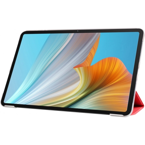 Huawei Honor Pad 8 Tablet Kılıfı Standlı Smart Cover Kapak - Kırmızı