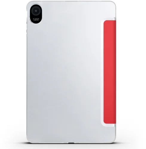 Huawei Honor Pad 8 Tablet Kılıfı Standlı Smart Cover Kapak - Kırmızı