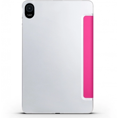 Huawei Honor Pad 8 Tablet Kılıfı Standlı Smart Cover Kapak - Pembe