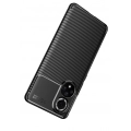 Huawei Nova 9 Kılıf Silikon Parmak İzi Bırakmayan Karbon Soft Negro Kapak - Siyah