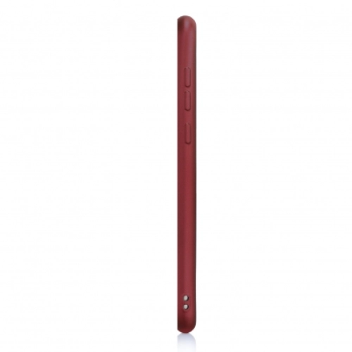 Huawei Mate 10 Lite Kılıf İnce Soft Mat Renkli Esnek Silikon Kapak - Mürdüm