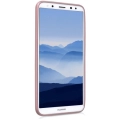 Huawei Mate 10 Lite Kılıf İnce Soft Mat Renkli Esnek Silikon Kapak - Rose Gold