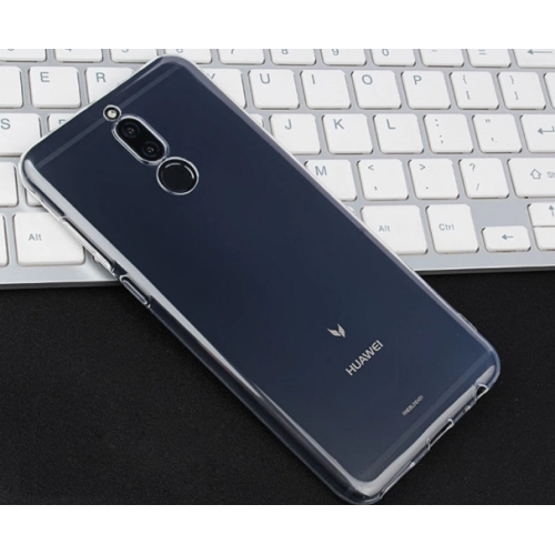 Huawei Mate 10 Lite Kılıf Ultra İnce Kaliteli Esnek Silikon 0.2mm - Şeffaf