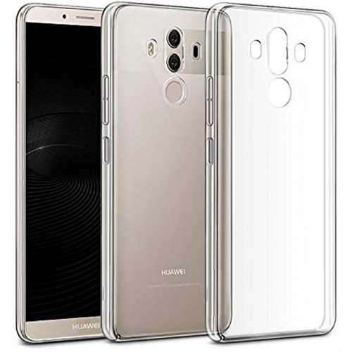 Huawei Mate 10 Pro Kılıf Kamera Korumalı Esnek Silikon Kapak - Şeffaf