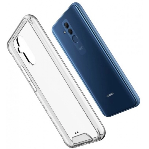 Huawei Mate 20 Lite Kılıf Clear Guard Serisi Gard Kapak - Şeffaf