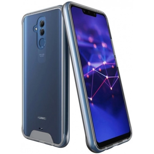 Huawei Mate 20 Lite Kılıf Clear Guard Serisi Gard Kapak - Şeffaf