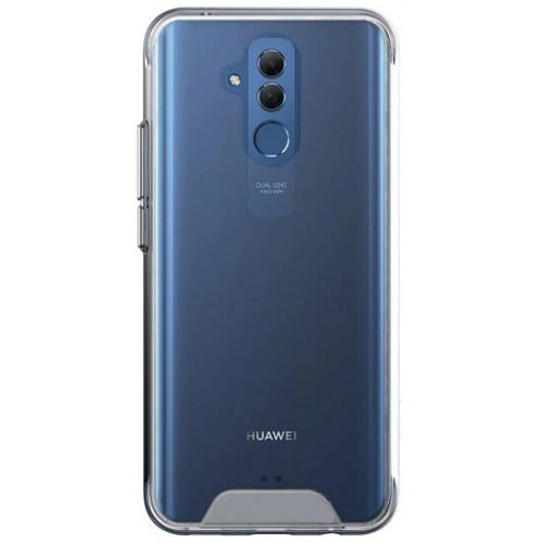 Huawei Mate 20 Lite Kılıf Clear Guard Serisi Gard Kapak - Şeffaf