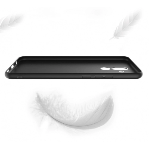 Huawei Mate 20 Lite Kılıf İnce Soft Mat Renkli Esnek Silikon Kapak - Gold