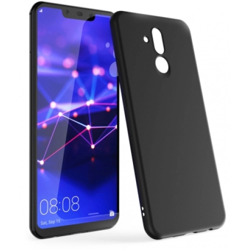 Huawei Mate 20 Lite Kılıf İnce Soft Mat Renkli Esnek Silikon Kapak - Lacivert