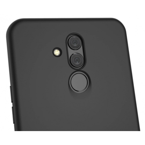 Huawei Mate 20 Lite Kılıf İnce Soft Mat Renkli Esnek Silikon Kapak - Mürdüm