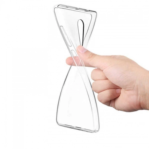 Huawei Mate 20 Lite Kılıf Ultra İnce Kaliteli Esnek Silikon 0.2mm - Şeffaf