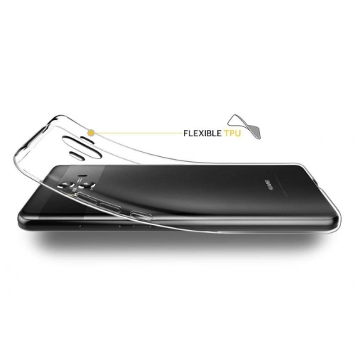 Huawei Mate 20 Lite Kılıf Ultra İnce Kaliteli Esnek Silikon 0.2mm - Şeffaf
