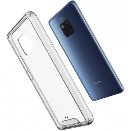 Huawei Mate 20 Pro Kılıf Clear Guard Serisi Gard Kapak - Şeffaf