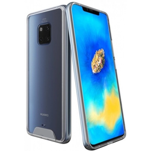 Huawei Mate 20 Pro Kılıf Clear Guard Serisi Gard Kapak - Şeffaf