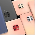Huawei Mate 20 Pro Metal Kamera Koruyucu - Kırmızı