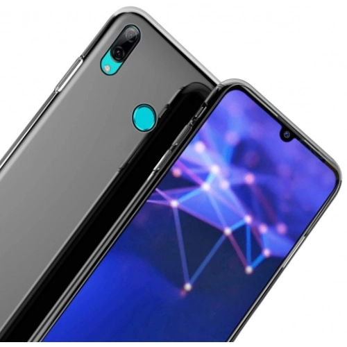 Huawei P Smart 2019 Kılıf Ultra İnce Kaliteli Esnek Silikon 0.2mm - Şeffaf