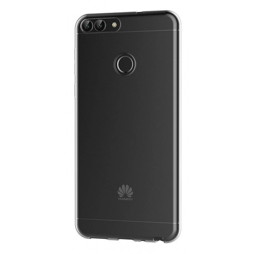 Huawei P Smart Kılıf Ultra İnce Kaliteli Esnek Silikon 0.2mm - Şeffaf