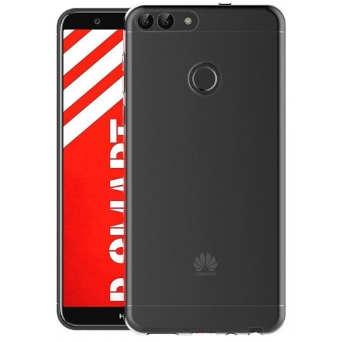 Huawei P Smart Kılıf Ultra İnce Kaliteli Esnek Silikon 0.2mm - Şeffaf
